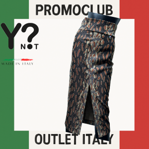 Пола Y Not?,  68% полиестер, 25% вискоза,  4% други,  3% еластан,  размер S, Италия